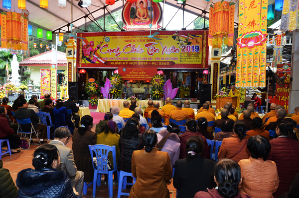 Lào Cai: Tổ  chức trọng thể Hội nghị tổng kết công tác Phật sự năm 2018 – Triển khai chương trình công tác Phật sự năm 2019