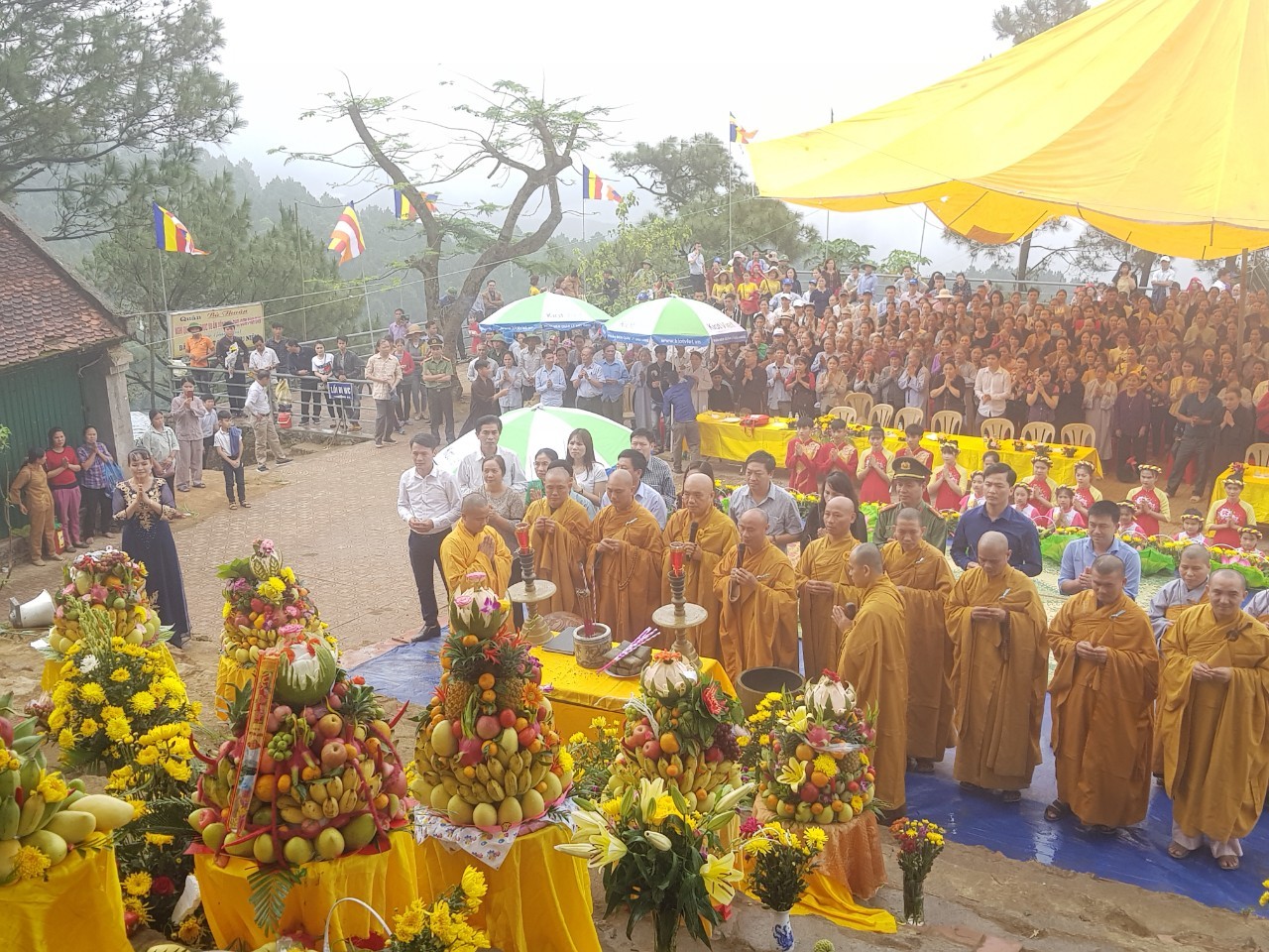 Hà Tĩnh: Đại  Lễ khánh đản Quán Thế Âm Bồ Tát - Lễ hội chùa Hương Tích 2019