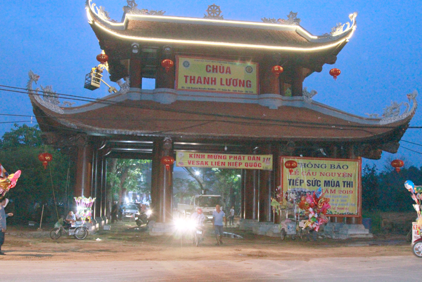 Hà Tĩnh: Đại lễ Phật Đản tại chùa Thanh Lương
