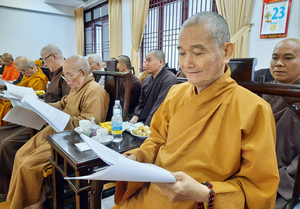 TP. Hồ Chí Minh:  Họp bàn về kế hoạch Khóa bồi dưỡng và khóa tu chuyên nghành hướng dẫn Phật tử khu vực miền Đông và Tây Nam bộ .