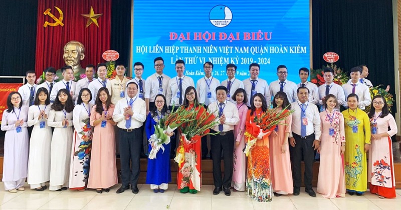 Đại hội Hội liên hiệp thanh niên quận Hoàn Kiếm lần thứ VI, nhiệm kỳ 2019 - 2024