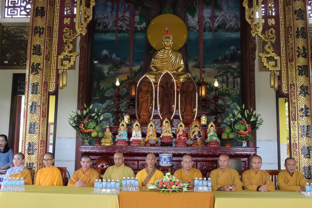 Ninh Thuận: Ban Hướng dẫn Phật tử kết hợp cùng Ban Hoằng pháp tổ chức Khóa tu Một ngày An lạc lần thứ 5