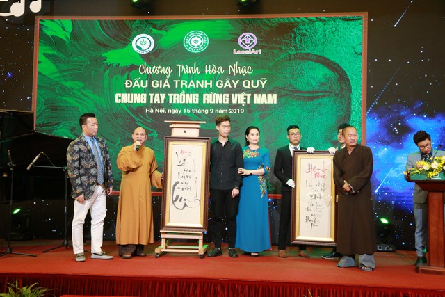 Chương trình hòa nhạc, đấu giá tranh gây quỹ 'Chung tay trồng rừng Việt Nam'
