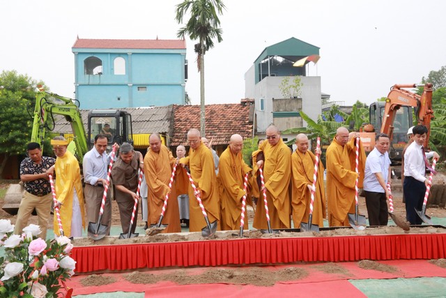 Hà Nội: Đại lễ khởi công động thổ ngôi Tổ đường và cổng Tam quan chùa Linh Quang