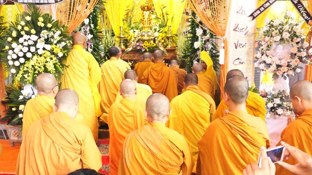 Bình Thuận: Các phái đoàn viếng lễ tang TRƯỞNG LÃO HÒA THƯỢNG THÍCH THIỆN HUỆ