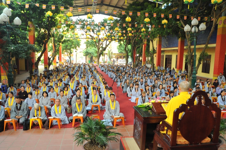 Hà Nội: Ngày tu an lạc tháng mười năm Kỷ Hợi tại chùa Bằng
