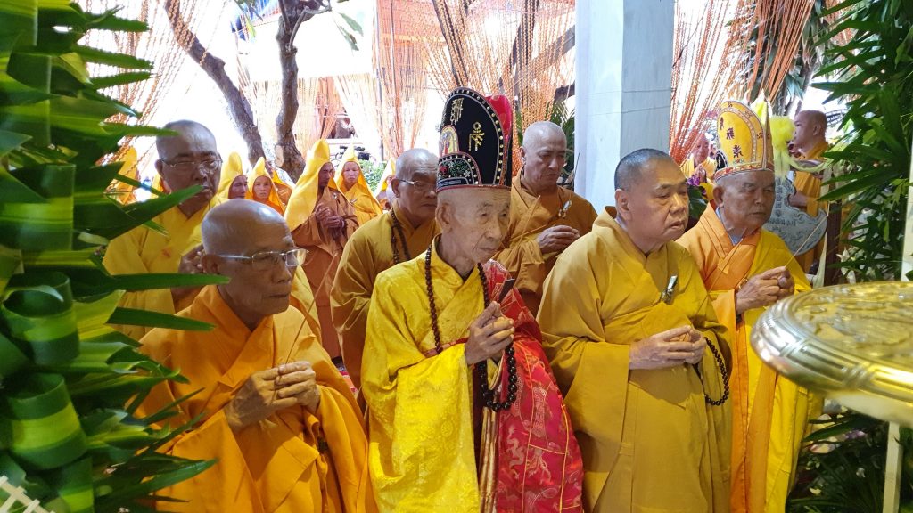 Bình Thuận: Lễ Truy niệm, Phụng tống kim quan cố Trưởng lão HT.Thích Thiện Huệ nhập trà tỳ