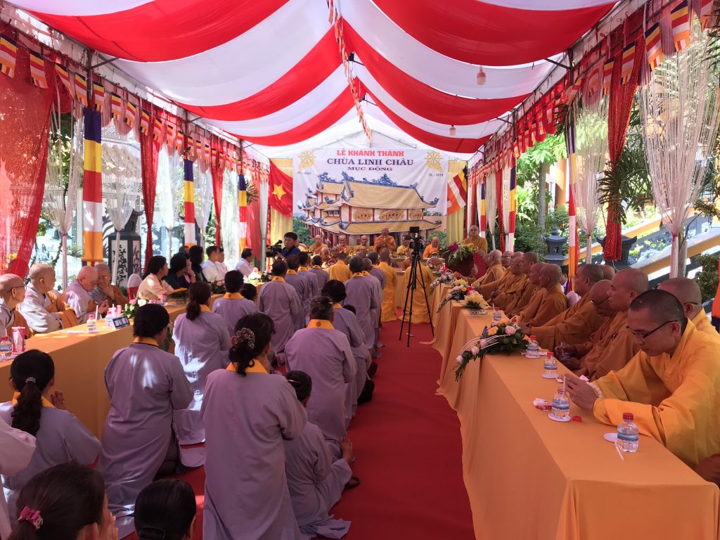 Tiền Giang: Lễ Khánh thành chùa Linh Châu (Mục Đồng) tại huyện Gò Công Đông