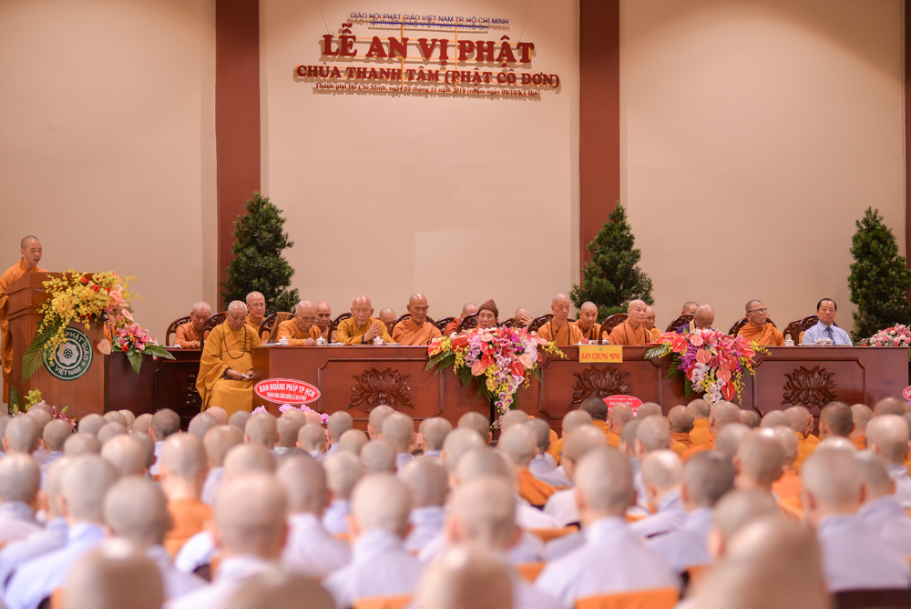 TP.HCM: Long trọng tổ chức Lễ lạc thành và an vị Phật chùa Thanh Tâm (Phật Cô Đơn)