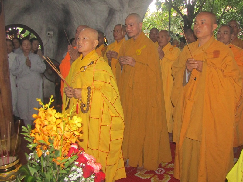 Quảng Nam: Lễ húy nhật Thượng tọa Thích Huệ Thới tại chùa Hưng Phước
