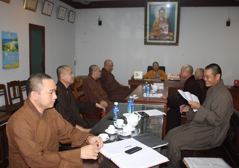 Quảng Nam: Ban Thường trực BTS Phật giáo tỉnh họp triển khai Phật sự