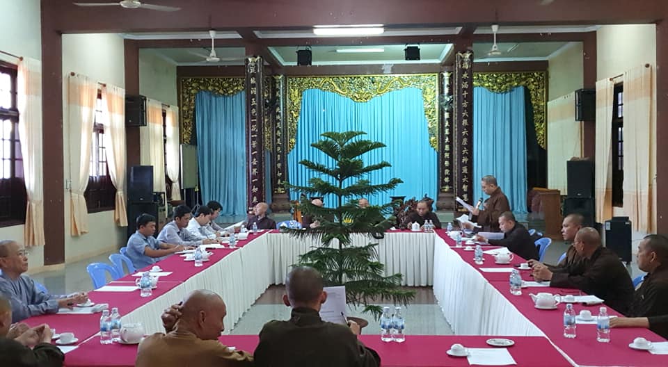 Bình Thuận: Hội nghị Giao ban liên tịch giữa Thường trực Ban Trị sự Phật giáo tỉnh và các Ban ngành hữu quan
