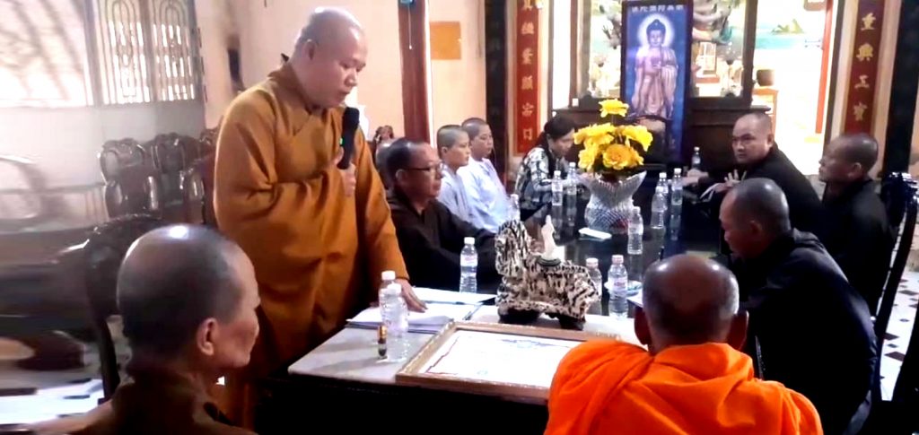 Trà Vinh: Hội nghị tổng kết công tác Phật sự năm 2019 của Ban Trị sự GHPGVN huyện Tiểu Cần