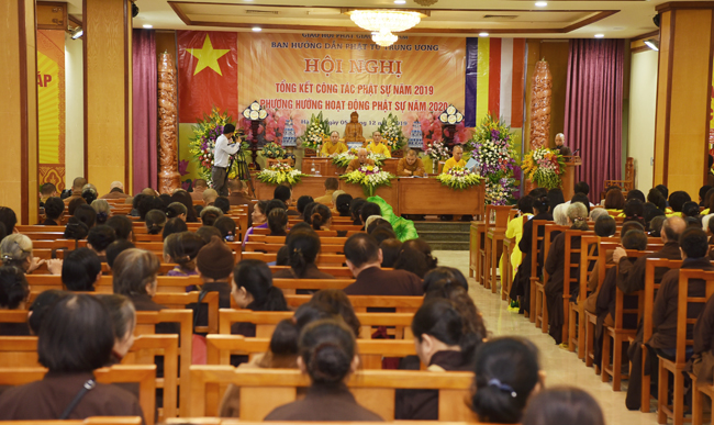 Hà Nội: Ban HDPT T.Ư Khu Vực phía Bắc tổ chức Hội nghị tổng kết công tác Phật sự năm 2019 và phương hướng hoạt động năm 2020