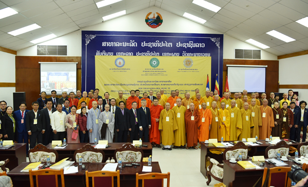 Lào: Khai mạc Hội thảo khoa học quốc tế Phật giáo Việt Nam tại Lào