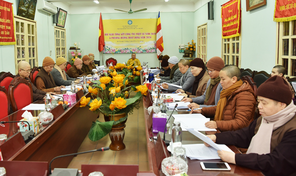 Hà Nội: Phân ban Ni giới trung ương khu vực phía Bắc họp tổng kết