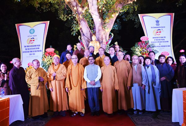 Hà Nội: Kỷ niệm 60 năm Tổng thống Ấn Độ Rajenda Prasad trao tặng Chủ tịch Hồ Chí Minh cây bồ đề