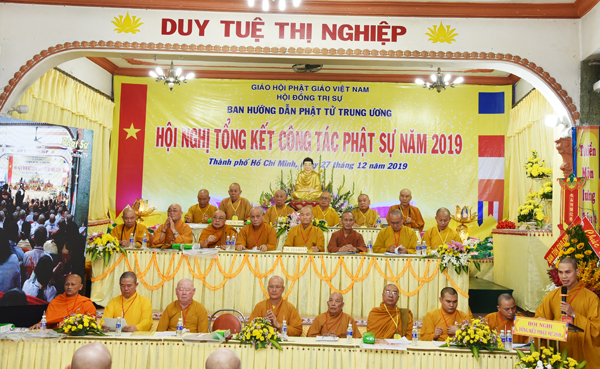 TP. Hồ Chí Minh: Ban Hướng dẫn Phật tử Trung ương Tổng kết công tác Phật sự năm 2019