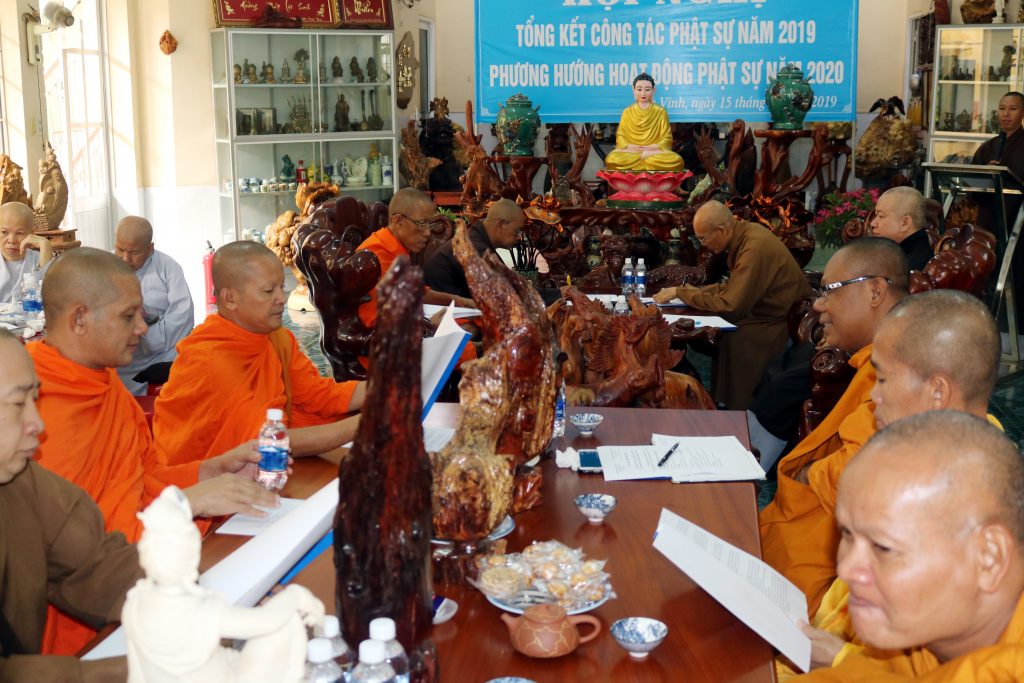 Trà Vinh: Ban Trị sự GHPGVN TP.Trà Vinh tổng kết công tác Phật sự năm 2019