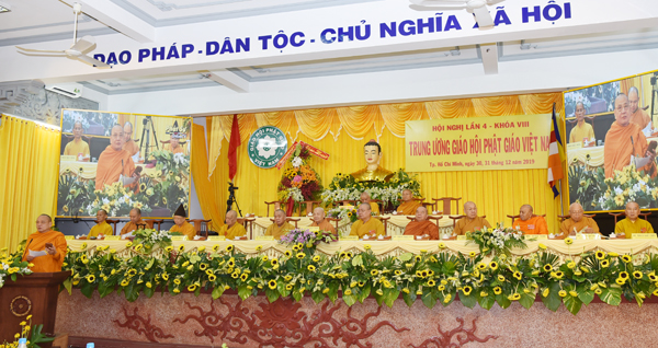 TP. Hồ Chí Minh: Bế mạc Hội nghị kỳ 4 - khóa VIII Trung ương GHPGVN