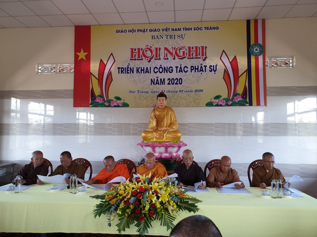 Sóc Trăng: Phật giáo tỉnh tổ chức Hội nghị triển khai một số công tác Phật sự quan trọng đầu năm 2020