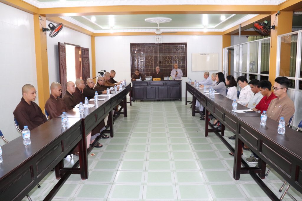 Tiền Giang: Ban Thông tin Truyền thông Phật giáo tỉnh họp triển khai công tác Phật sự đầu năm 2020