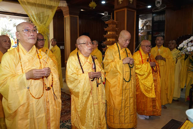 Đà Nẵng: Lễ chung thất Hòa thượng Thích Như Dục tại chùa An Long