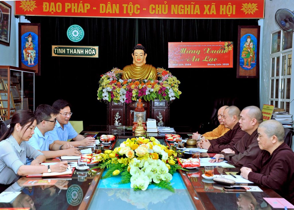 Thanh Hóa: BTS tỉnh và Ban Tôn giáo họp thống nhất kế hoạch tổ chức Đại lễ Phật đản PL. 2564
