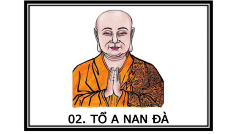 Vị tổ sư Thiền tông thứ hai, Tôn giả A Nan Đà