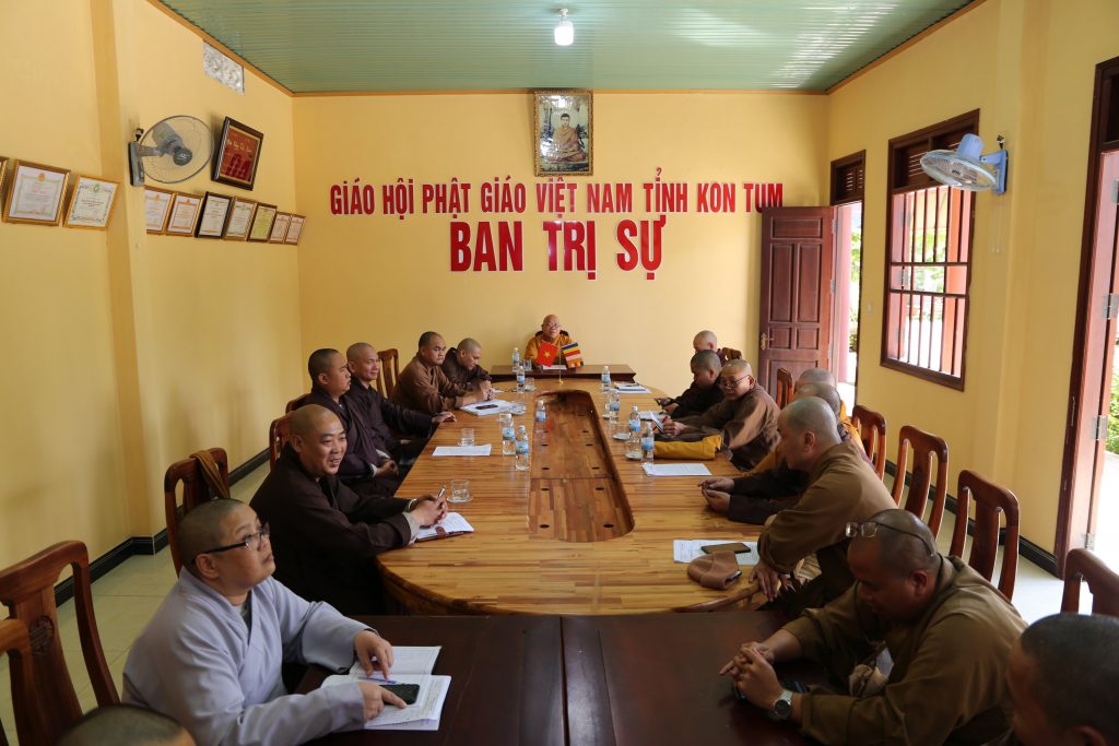 Kon Tum: Ban Trị sự GHPGVN tỉnh họp chuẩn bị cho Đại lễ Phật đản PL.2564 – DL.2020