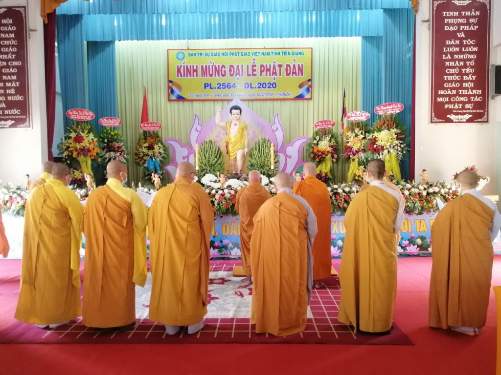 Tiền Giang: Phật giáo tỉnh Khai mạc Tuần lễ Phật đản PL.2564