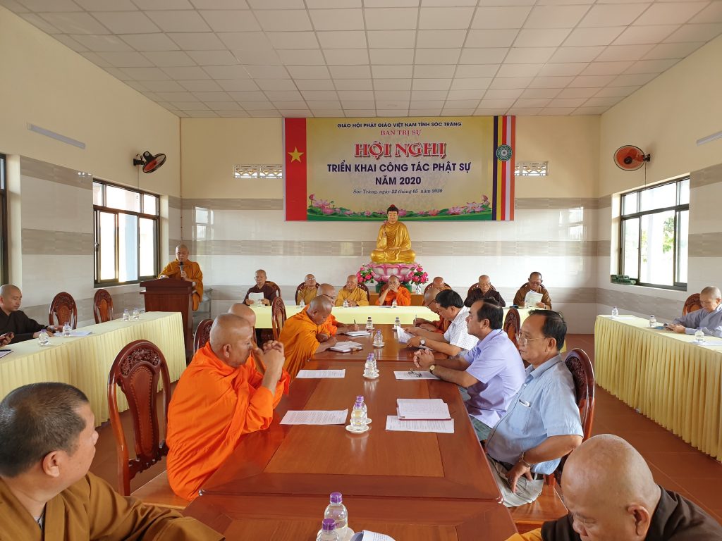 Sóc Trăng: Ban Trị sự Phật giáo tỉnh tổ chức Hội nghị triển khai công tác Phật sự quan trọng năm 2020
