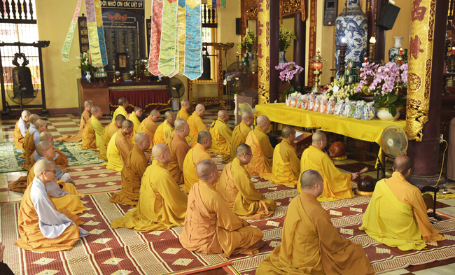 Hà Nội:Tùng lâm chùa Quán Sứ tổ chức  Lễ bạch an cư kiết hạ PL.2564 – DL. 2020