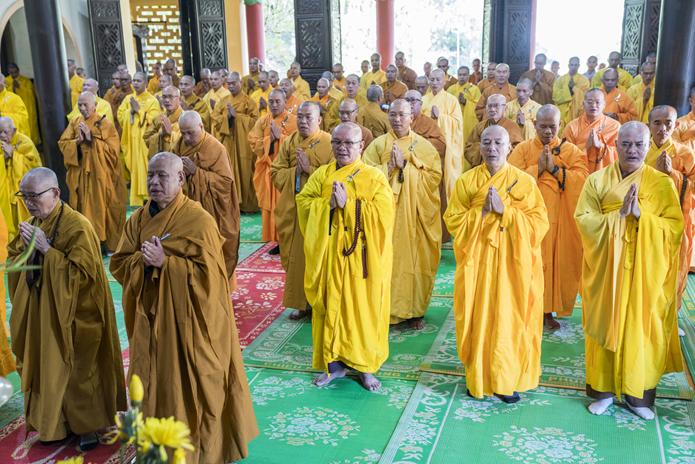 Lâm Đồng: Chư Tôn đức Tăng, Ni Phật giáo trong tỉnh tác pháp an cư PL.2564