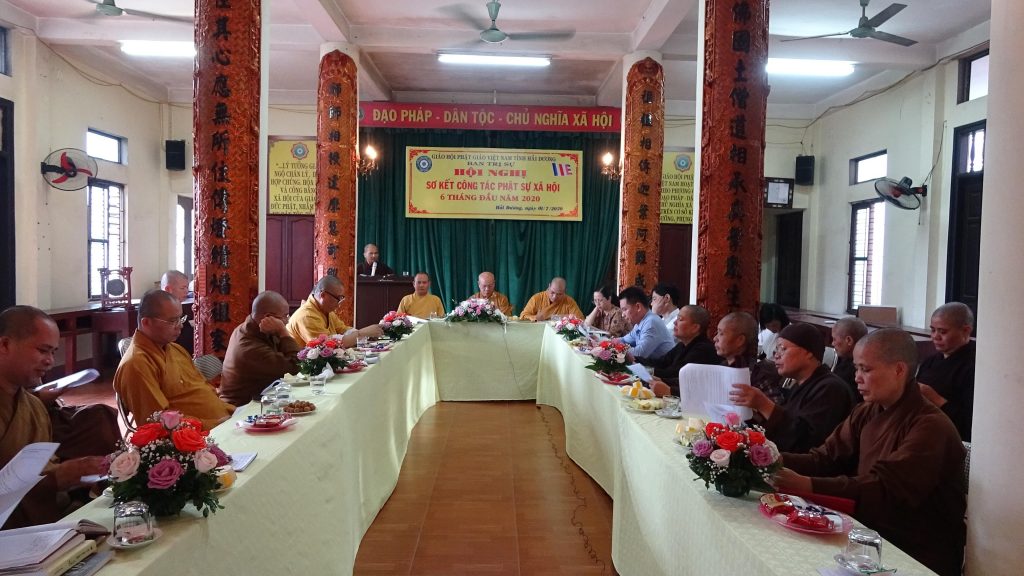 Hải Dương: Hội nghị Sơ kết công tác Phật sự và triển khai phương hướng 06 tháng cuối năm 2020
