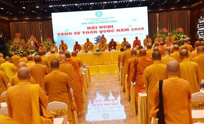 Hội nghị Tăng sự toàn quốc năm 2020 và Lớp Bồi dưỡng nghiệp vụ công tác Thư ký và Quản trị văn phòng Giáo hội Phật giáo Việt Nam thành tựu viên mãn