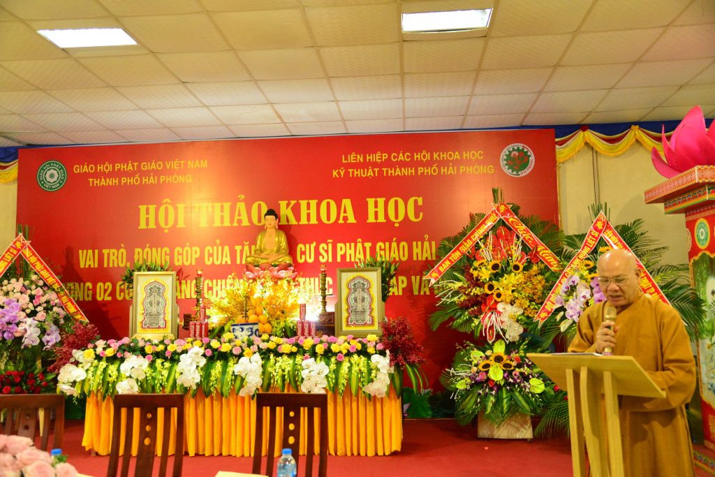 Hải Phòng: Hội thảo về vai trò, đóng góp của Tăng Ni, Cư sĩ Phật giáo Hải Phòng trong chiến tranh