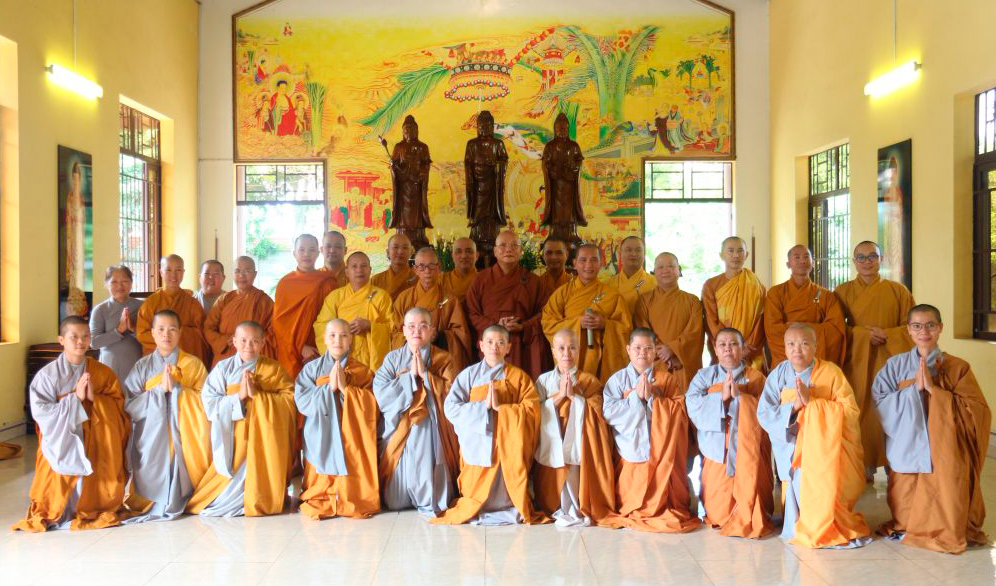 Đồng Nai: Ban Trị sự tỉnh thăm và cúng dường trường hạ Phật giáo huyện Thống Nhất