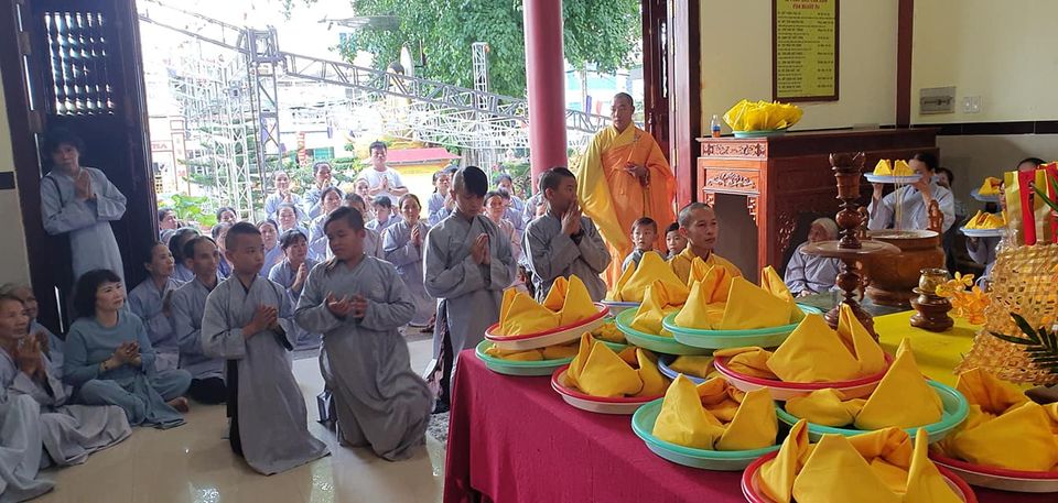 Bình Thuận: Trang nghiêm lễ Tạ Pháp tại chùa Quảng Đức, thị xã La Gi