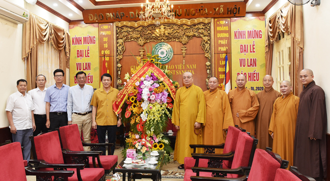 Hà Nội: Bộ Công an chúc mừng GHPGVN nhân Đại lễ Vu lan Báo hiếu PL.2564 – DL.2020