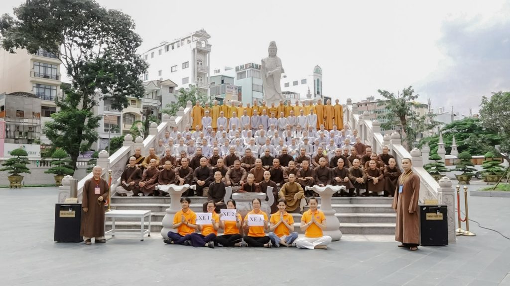 TP. HCM: HVPGVN đưa đón Tăng Ni thí sinh về tạm trú chuẩn bị cho kỳ thi tuyển sinh Cử nhân Phật học khóa XV
