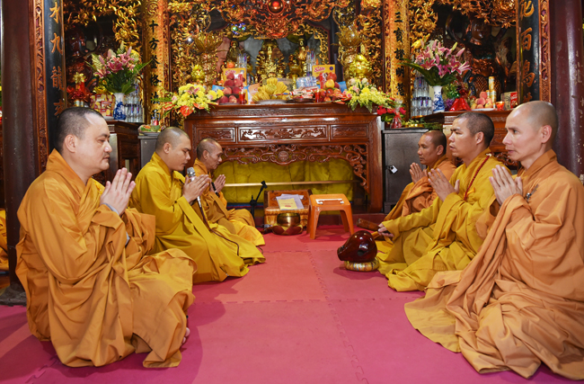 Lào Cai: Tổ chức lễ Tự tứ kết thúc mùa an cư kiết hạ Hạ trường chùa Cam Lộ PL.2564 – DL.2020