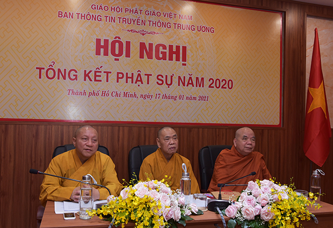 Ban Thông tin Truyền thông Trung ương GHPGVN tổng kết công tác Phật sự năm