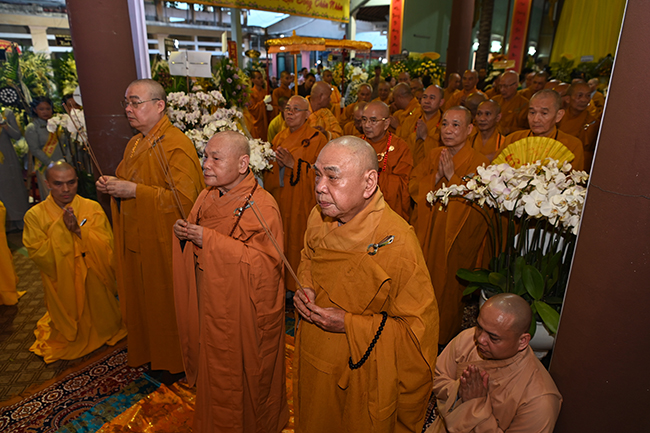 Quảng Nam: Trung ương Giáo hội kính viếng tang lễ cố Đại lão Hòa thượng Thích Thiện Duyên