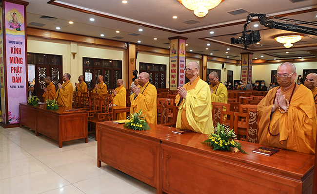 Lễ Phật đản Phật lich 2565 – DL. 2021 tại chùa Quán Sứ - Hà Nội.