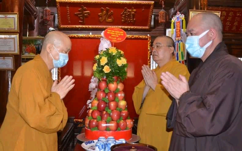 Hà Nội: Dâng hương tưởng niệm lần thứ 20, ngày viên tịch của cố Trưởng lão HT.Kim Cương Tử
