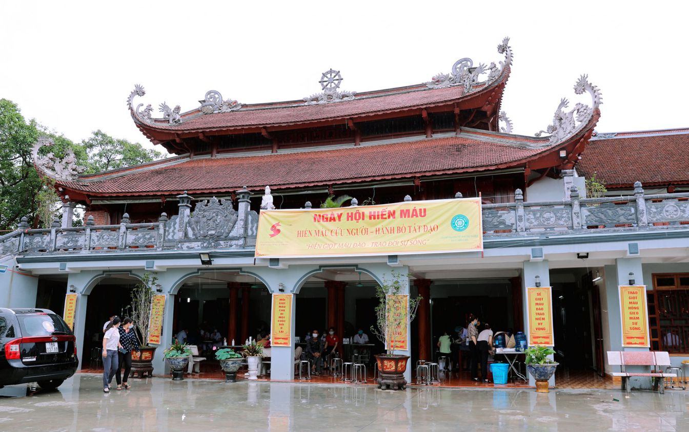 Thái Bình: Hơn 500 Tăng Ni và Phật tử tham gia ngày hội hiến máu