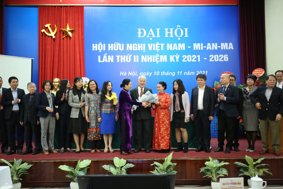 Hà Nội: Đại hội lần thứ II nhiệm kỳ 2021-2026 Hội hữu nghị Việt Nam Mi- An - Ma