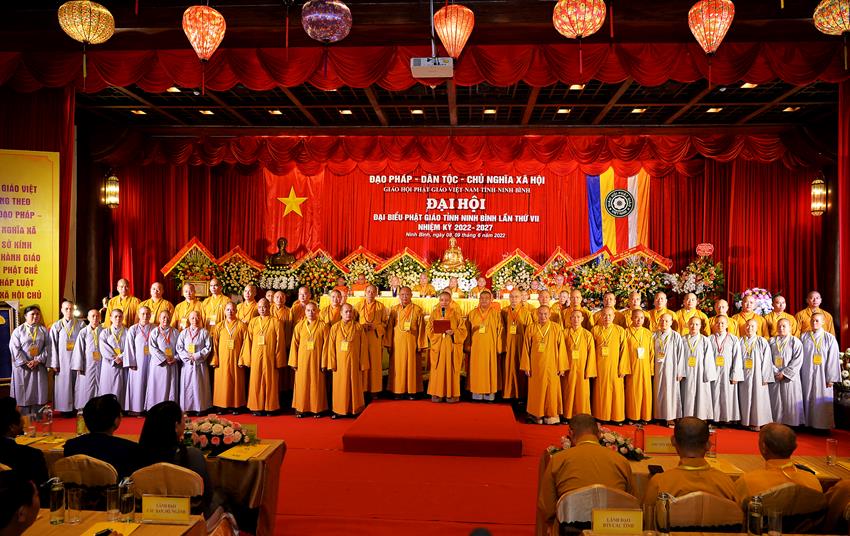 Ninh Bình: Thượng toạ Thích Minh Quang được suy cử  Trưởng Ban Trị sự Phật giáo Tỉnh, nhiệm kỳ 2022 – 2027