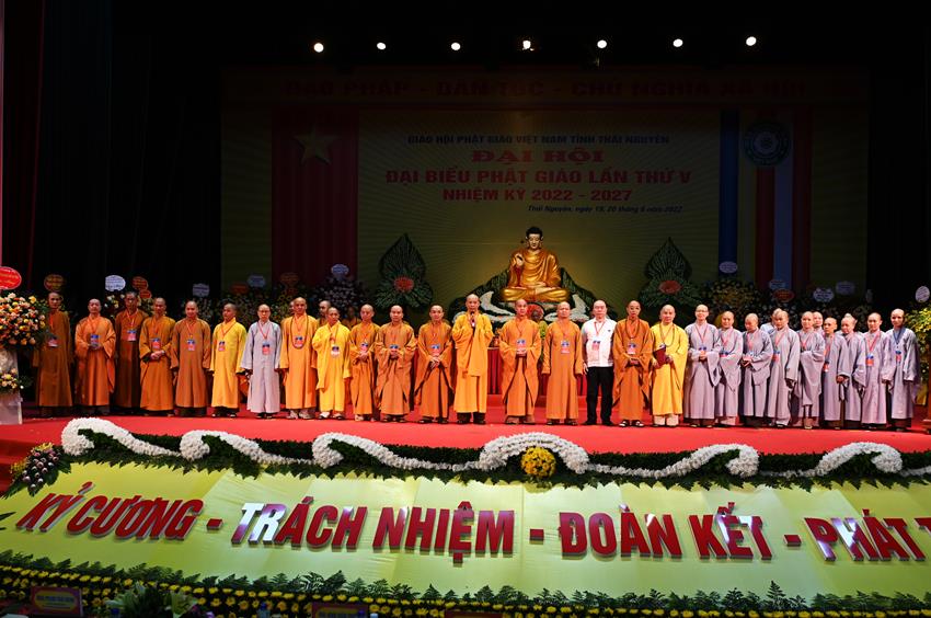 Thái Nguyên: Thượng tọa Thích Nguyên Thành được tái suy cử Trưởng ban  Phật giáo tỉnh Thái Nguyên nhiệm kỳ 2022-2027